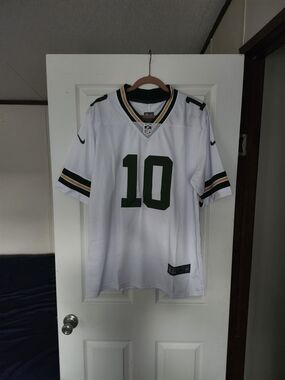 Jordan Love Nike White Green Bay Packers #10 Football Jersey